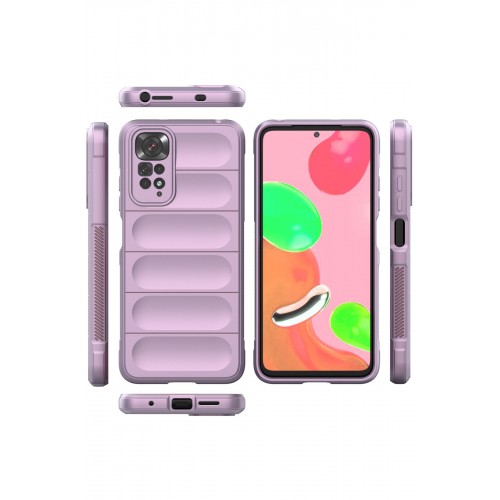 Newface Xiaomi Redmi Note 11 Kılıf Optimum Silikon - Mor Newface Xiaomi Redmi Note 11 Kılıf Optimum Silikon - Mor