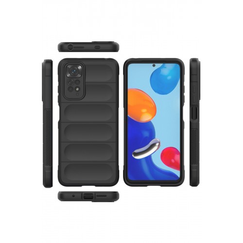 Newface Xiaomi Redmi Note 11S Kılıf Optimum Silikon - Siyah Newface Xiaomi Redmi Note 11S Kılıf Optimum Silikon - Siyah