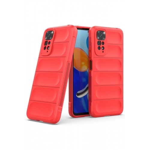 Newface Xiaomi Redmi Note 11S Kılıf Optimum Silikon - Kırmızı Newface Xiaomi Redmi Note 11S Kılıf Optimum Silikon - Kırmızı