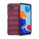 Newface Xiaomi Redmi Note 11S Kılıf Optimum Silikon - Bordo