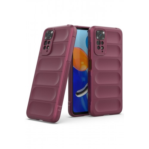 Newface Xiaomi Redmi Note 11S Kılıf Optimum Silikon - Bordo Newface Xiaomi Redmi Note 11S Kılıf Optimum Silikon - Bordo