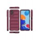 Newface Xiaomi Redmi Note 11S Kılıf Optimum Silikon - Bordo