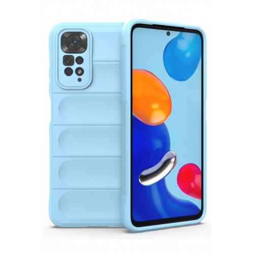 Newface Xiaomi Redmi Note 11S Kılıf Optimum Silikon - Sky Blue Newface Xiaomi Redmi Note 11S Kılıf Optimum Silikon - Sky Blue