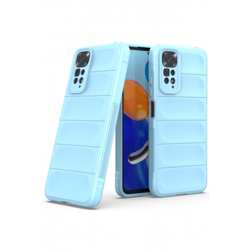 Newface Xiaomi Redmi Note 11S Kılıf Optimum Silikon - Sky Blue Newface Xiaomi Redmi Note 11S Kılıf Optimum Silikon - Sky Blue