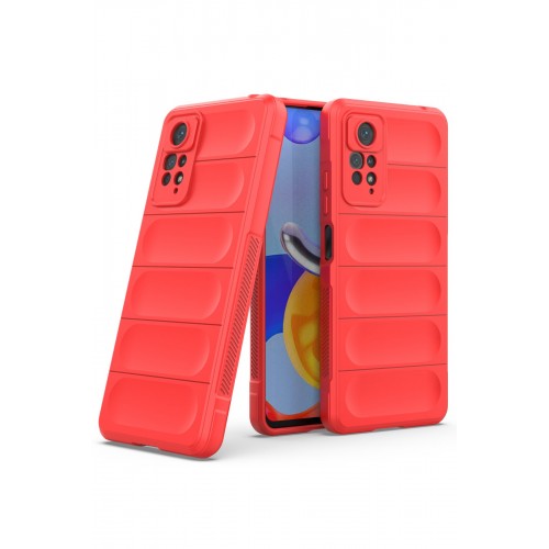 Newface Xiaomi Redmi Note 11 Pro Kılıf Optimum Silikon - Kırmızı Newface Xiaomi Redmi Note 11 Pro Kılıf Optimum Silikon - Kırmızı
