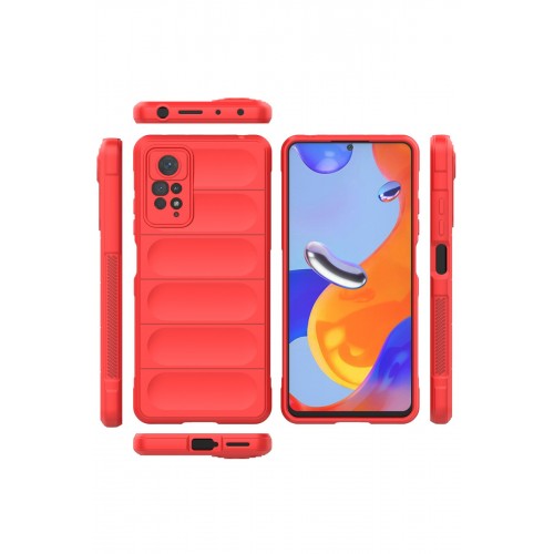 Newface Xiaomi Redmi Note 11 Pro Kılıf Optimum Silikon - Kırmızı Newface Xiaomi Redmi Note 11 Pro Kılıf Optimum Silikon - Kırmızı