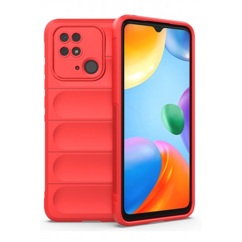 Newface Xiaomi Redmi 10C Kılıf Optimum Silikon - Kırmızı Newface Xiaomi Redmi 10C Kılıf Optimum Silikon - Kırmızı