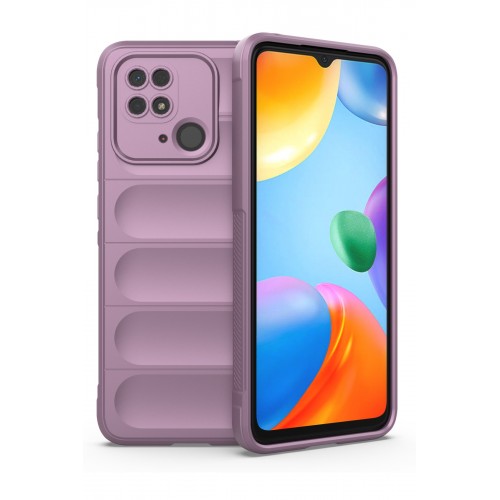 Newface Xiaomi Redmi 10C Kılıf Optimum Silikon - Mor Newface Xiaomi Redmi 10C Kılıf Optimum Silikon - Mor