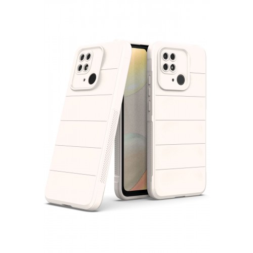 Newface Xiaomi Redmi 10C Kılıf Optimum Silikon - Krem Newface Xiaomi Redmi 10C Kılıf Optimum Silikon - Krem