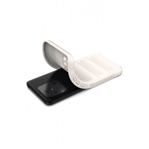 Newface Xiaomi Redmi 10C Kılıf Optimum Silikon - Krem Newface Xiaomi Redmi 10C Kılıf Optimum Silikon - Krem