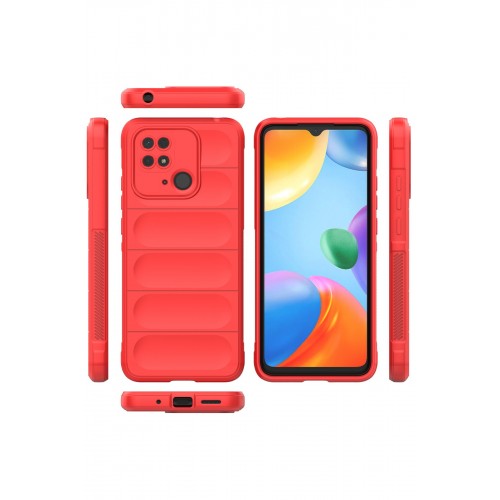 Newface Xiaomi Poco C40 Kılıf Optimum Silikon - Kırmızı Newface Xiaomi Poco C40 Kılıf Optimum Silikon - Kırmızı