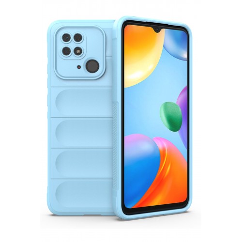 Newface Xiaomi Poco C40 Kılıf Optimum Silikon - Sky Blue