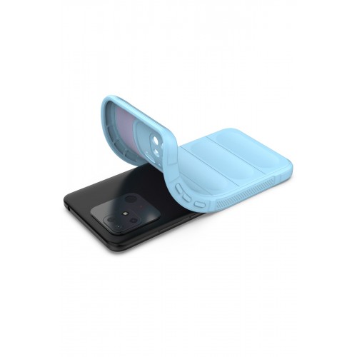 Newface Xiaomi Poco C40 Kılıf Optimum Silikon - Sky Blue Newface Xiaomi Poco C40 Kılıf Optimum Silikon - Sky Blue