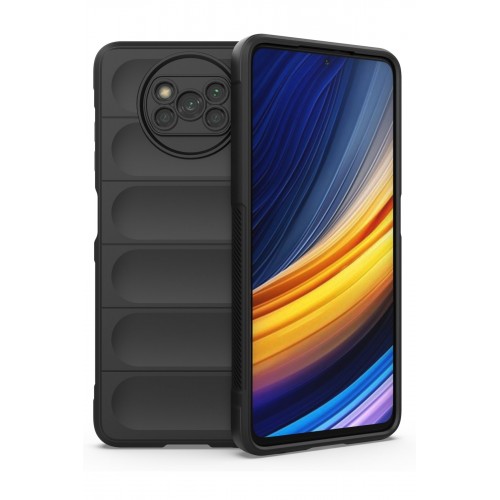 Newface Xiaomi Pocophone X3 Kılıf Optimum Silikon - Siyah Newface Xiaomi Pocophone X3 Kılıf Optimum Silikon - Siyah