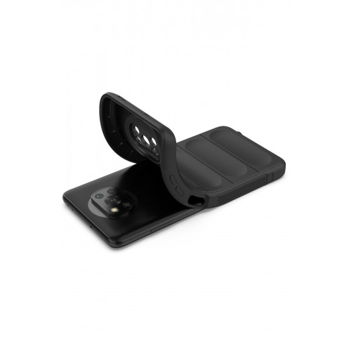 Newface Xiaomi Pocophone X3 Kılıf Optimum Silikon - Siyah Newface Xiaomi Pocophone X3 Kılıf Optimum Silikon - Siyah