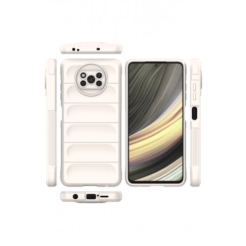 Newface Xiaomi Pocophone X3 Kılıf Optimum Silikon - Krem Newface Xiaomi Pocophone X3 Kılıf Optimum Silikon - Krem