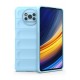 Newface Xiaomi Pocophone X3 Kılıf Optimum Silikon - Sky Blue Newface Xiaomi Pocophone X3 Kılıf Optimum Silikon - Sky Blue