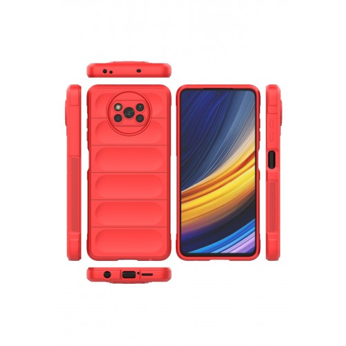 Newface Xiaomi Pocophone X3 Pro Kılıf Optimum Silikon - Kırmızı Newface Xiaomi Pocophone X3 Pro Kılıf Optimum Silikon - Kırmızı
