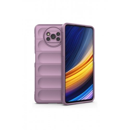 Newface Xiaomi Pocophone X3 Pro Kılıf Optimum Silikon - Mor