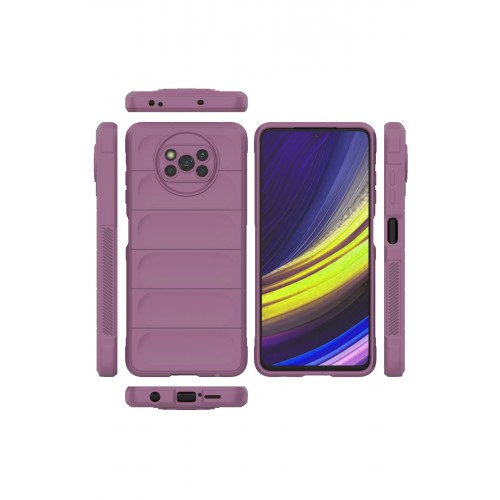 Newface Xiaomi Pocophone X3 Pro Kılıf Optimum Silikon - Mor Newface Xiaomi Pocophone X3 Pro Kılıf Optimum Silikon - Mor