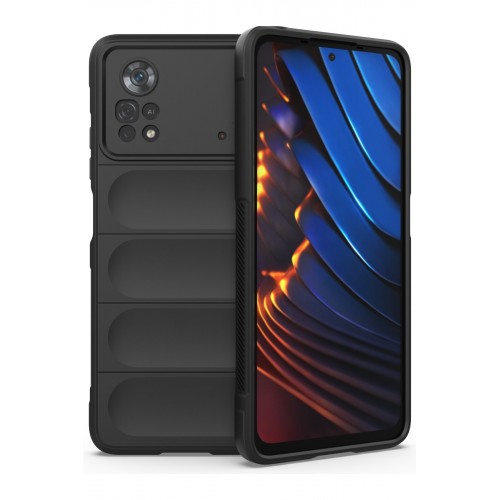 Newface Xiaomi Poco X4 Pro 5G Kılıf Optimum Silikon - Siyah