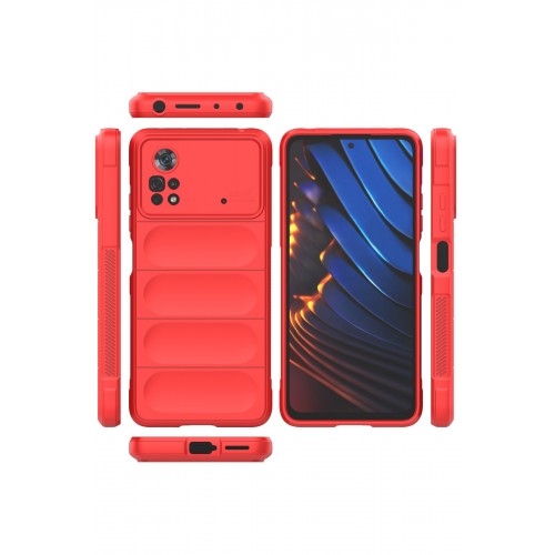 Newface Xiaomi Poco X4 Pro 5G Kılıf Optimum Silikon - Kırmızı Newface Xiaomi Poco X4 Pro 5G Kılıf Optimum Silikon - Kırmızı