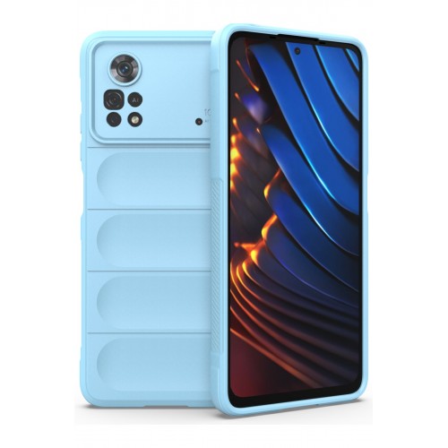 Newface Xiaomi Poco X4 Pro 5G Kılıf Optimum Silikon - Sky Blue Newface Xiaomi Poco X4 Pro 5G Kılıf Optimum Silikon - Sky Blue