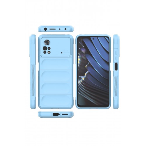 Newface Xiaomi Poco X4 Pro 5G Kılıf Optimum Silikon - Sky Blue Newface Xiaomi Poco X4 Pro 5G Kılıf Optimum Silikon - Sky Blue