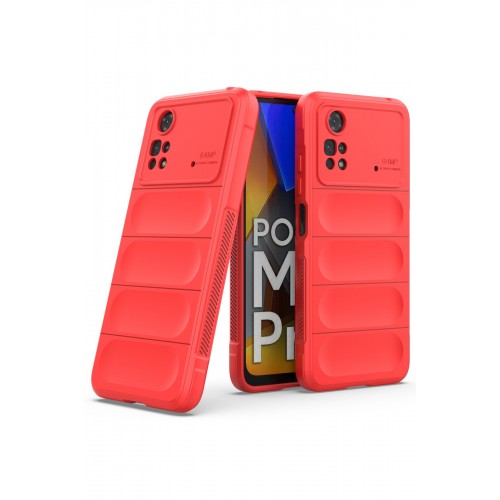 Newface Xiaomi Poco M4 Pro 4G Kılıf Optimum Silikon - Kırmızı Newface Xiaomi Poco M4 Pro 4G Kılıf Optimum Silikon - Kırmızı