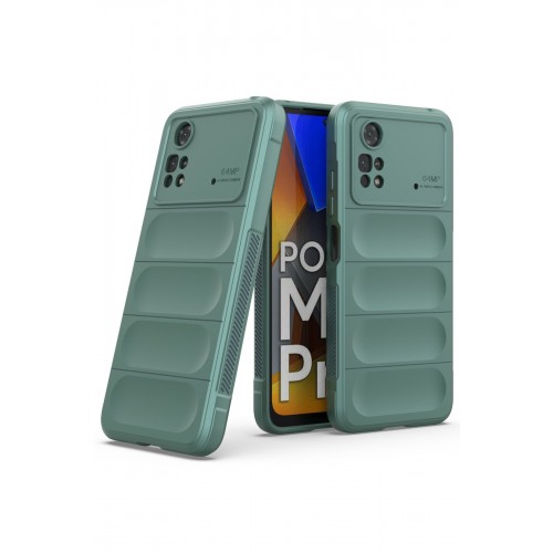 Newface Xiaomi Poco M4 Pro 4G Kılıf Optimum Silikon - Koyu Yeşil Newface Xiaomi Poco M4 Pro 4G Kılıf Optimum Silikon - Koyu Yeşil