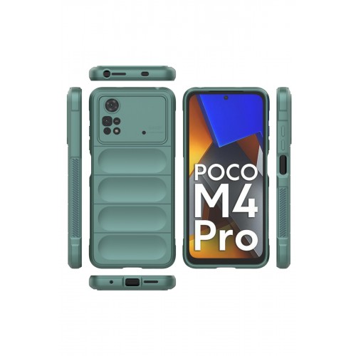 Newface Xiaomi Poco M4 Pro 4G Kılıf Optimum Silikon - Koyu Yeşil Newface Xiaomi Poco M4 Pro 4G Kılıf Optimum Silikon - Koyu Yeşil