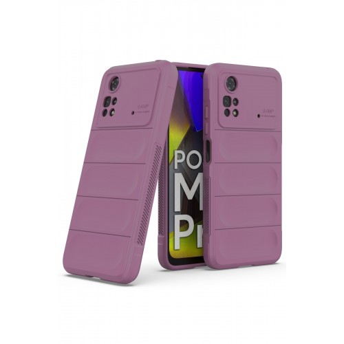 Newface Xiaomi Poco M4 Pro 4G Kılıf Optimum Silikon - Mor Newface Xiaomi Poco M4 Pro 4G Kılıf Optimum Silikon - Mor