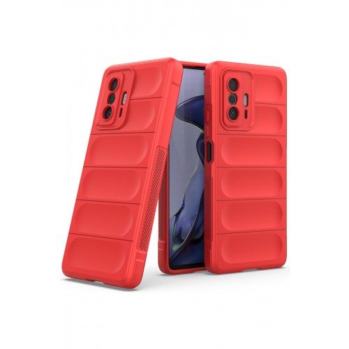 Newface Xiaomi Mi 11T Kılıf Optimum Silikon - Kırmızı Newface Xiaomi Mi 11T Kılıf Optimum Silikon - Kırmızı