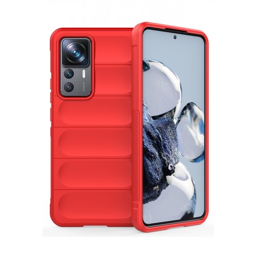 Newface Xiaomi Mi 12T Kılıf Optimum Silikon - Kırmızı Newface Xiaomi Mi 12T Kılıf Optimum Silikon - Kırmızı