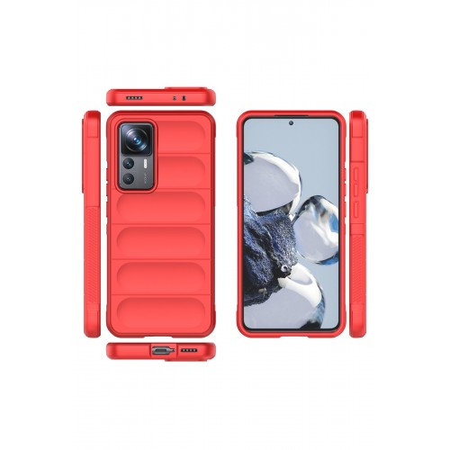 Newface Xiaomi Mi 12T Kılıf Optimum Silikon - Kırmızı Newface Xiaomi Mi 12T Kılıf Optimum Silikon - Kırmızı