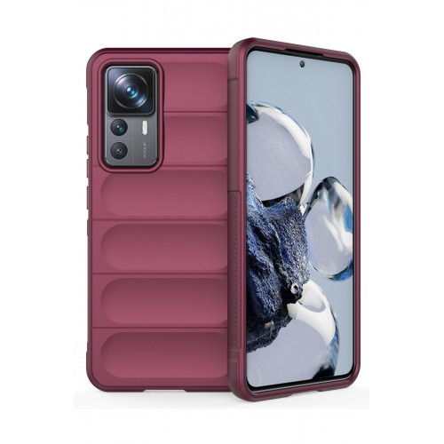 Newface Xiaomi Mi 12T Kılıf Optimum Silikon - Bordo Newface Xiaomi Mi 12T Kılıf Optimum Silikon - Bordo