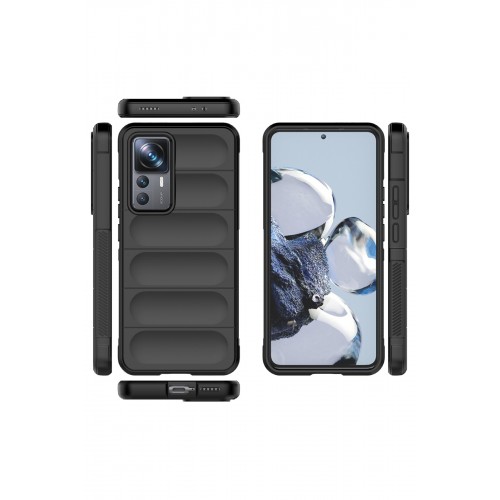 Newface Xiaomi Mi 12T Pro Kılıf Optimum Silikon - Siyah Newface Xiaomi Mi 12T Pro Kılıf Optimum Silikon - Siyah