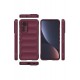 Newface Xiaomi Mi 12 Lite Kılıf Optimum Silikon - Bordo