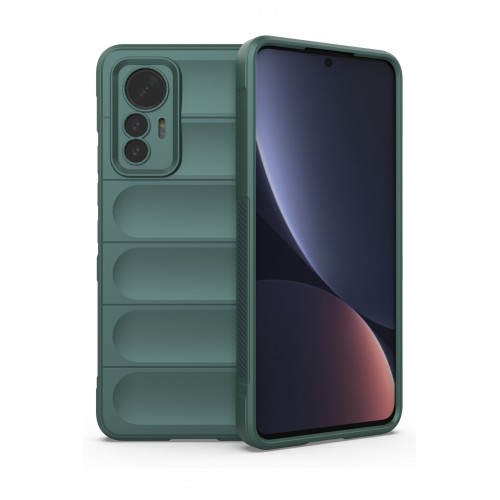 Newface Xiaomi Mi 12 Lite Kılıf Optimum Silikon - Koyu Yeşil Newface Xiaomi Mi 12 Lite Kılıf Optimum Silikon - Koyu Yeşil