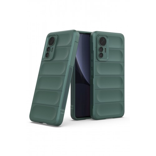 Newface Xiaomi Mi 12 Lite Kılıf Optimum Silikon - Koyu Yeşil Newface Xiaomi Mi 12 Lite Kılıf Optimum Silikon - Koyu Yeşil