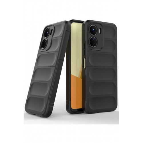 Newface Vivo Y16 Kılıf Optimum Silikon - Siyah Newface Vivo Y16 Kılıf Optimum Silikon - Siyah