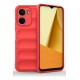 Newface Vivo Y16 Kılıf Optimum Silikon - Kırmızı