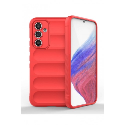 Newface Samsung Galaxy A54 5G Kılıf Optimum Silikon - Kırmızı Newface Samsung Galaxy A54 5G Kılıf Optimum Silikon - Kırmızı