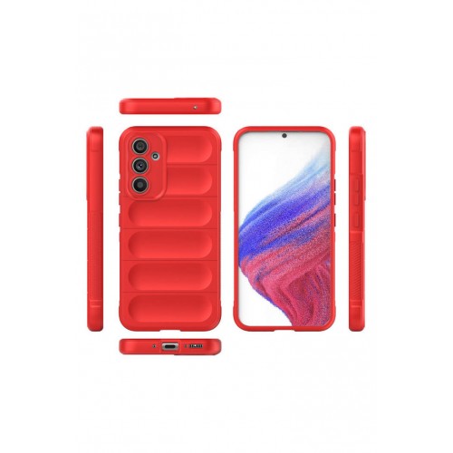 Newface Samsung Galaxy A54 5G Kılıf Optimum Silikon - Kırmızı Newface Samsung Galaxy A54 5G Kılıf Optimum Silikon - Kırmızı