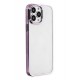 Newface iPhone 14 Pro Kılıf Element Silikon - Lila
