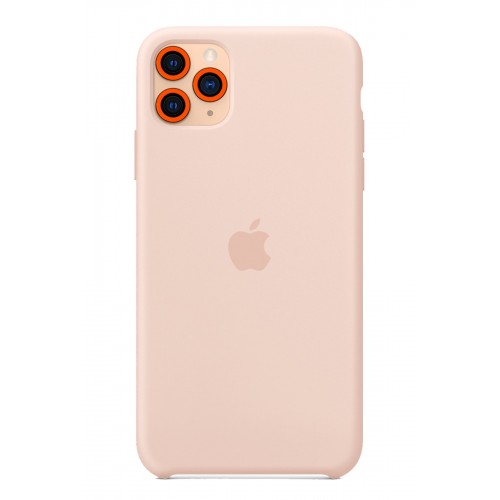 Newface iPhone 11 Pro Neon Fosforlu Kamera Lens - Turuncu