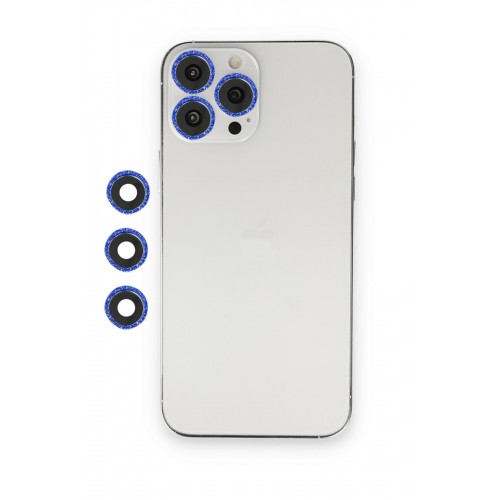 Newface iPhone 12 Pro Max Shine Kamera Lens - Lacivert Newface iPhone 12 Pro Max Shine Kamera Lens - Lacivert
