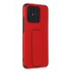 Newface Xiaomi Redmi 10C Kılıf Mega Standlı Silikon - Kırmızı