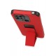 Newface Xiaomi Redmi 10C Kılıf Mega Standlı Silikon - Kırmızı