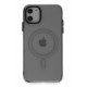 Newface iPhone 11 Kılıf Anka PC Magneticsafe Sert Metal Kapak - Siyah Newface iPhone 11 Kılıf Anka PC Magneticsafe Sert Metal Kapak - Siyah